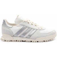 Кроссовки Adidas Marathon бежевые с серебристым